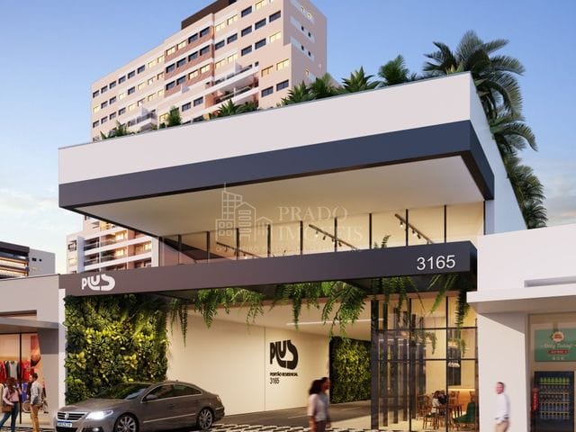 Apartamento com 60m² 1 quarto e 1 banheiro, à venda, no bairro Portão em Curitiba