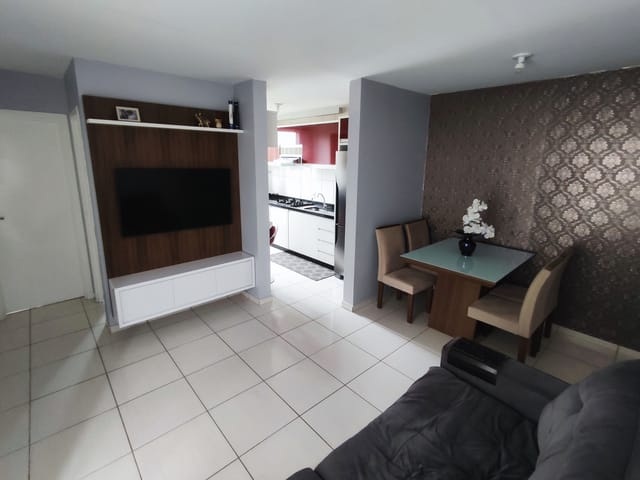 Foto do Apartamento - Apartamento Térreo à Venda - Residencial Vida Nova - Com 2 quartos, 1 banheiro, 1 vaga de garagem e 49m² de área útil. Uvaranas, Ponta Grossa, PR | Adquira Imóveis