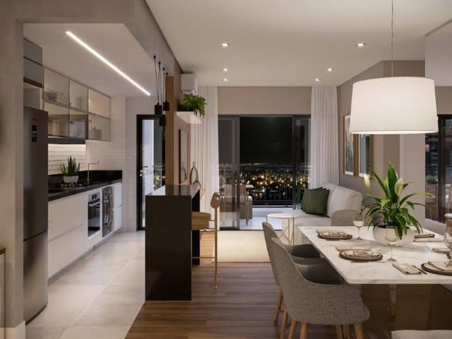 Foto do Apartamento - Apartamento à venda 2 Quartos, 1 Suite, 2 Vagas, 76.11M², Jardim das Nações, Taubaté - SP | Edifício Guaecá | RUSSI IMÓVEIS
