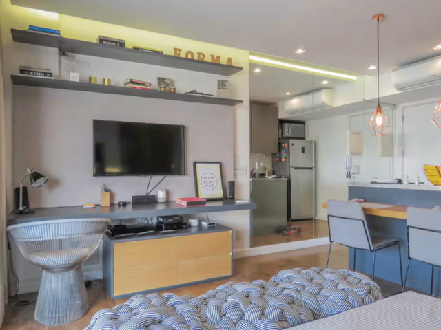 Apartamento com 45m² 1 quarto e 1 banheiro, à venda, no bairro Itaim Bibi em São Paulo