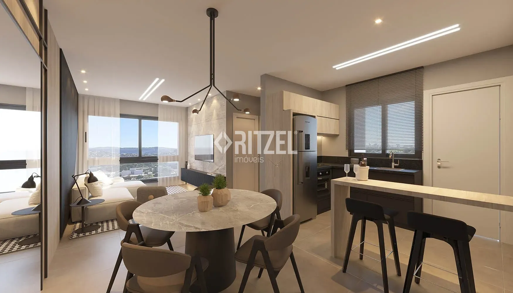 Apartamento, 1 quarto, 52 m² - Foto 3