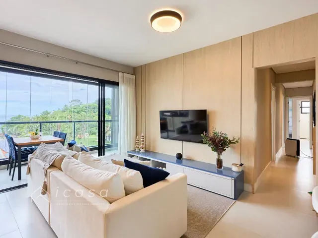 Apartamento com 105m² 3 quartos e 3 banheiros, à venda, no bairro Enseada em Ubatuba