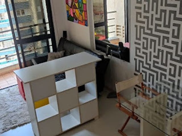 Foto do Apartamento - Apartamento com 1 dormitório, 60 m² - venda por R$ 430.000,00 ou aluguel por R$ 3.145,00/mês - Jardim Aquarius - São José dos Campos/SP | RUSSI IMÓVEIS