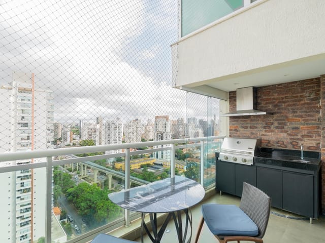 Apartamento com 210m² 3 quartos e 5 banheiros, à venda, no bairro Brooklin Paulista em São Paulo