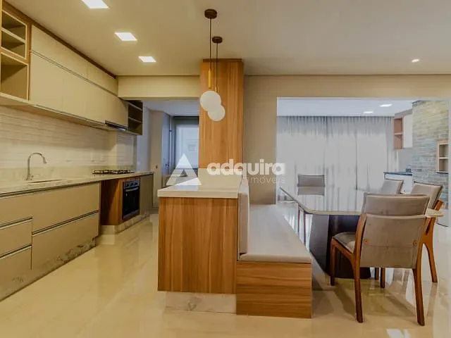 Apartamento 3 quartos e 2 banheiros, à venda, no bairro Uvaranas em Ponta Grossa