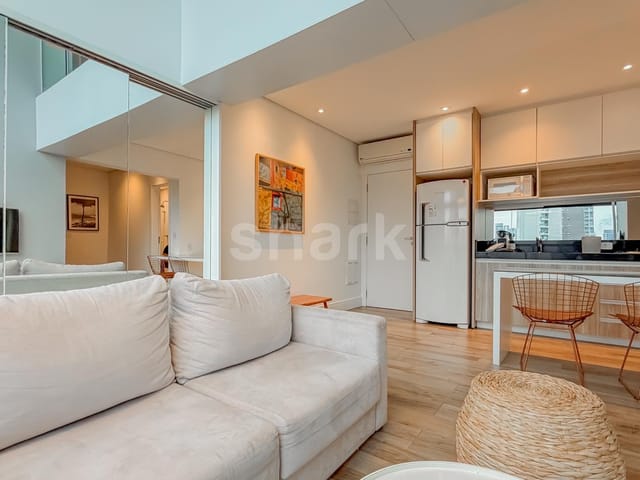 Apartamento com 70m² 1 quarto e 2 banheiros, à venda ou para alugar, no bairro Vila Olímpia em São Paulo