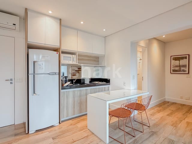 Apartamento com 70m² 1 quarto e 2 banheiros, à venda ou para alugar, no bairro Vila Olímpia em São Paulo