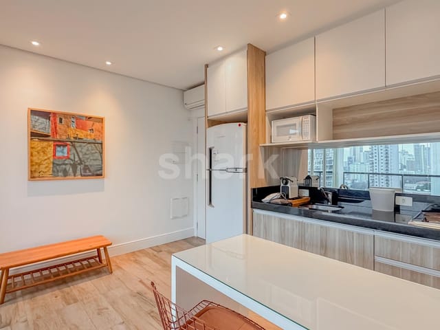 Apartamento com 70m² 1 quarto e 2 banheiros, à venda ou para alugar, no bairro Vila Olímpia em São Paulo
