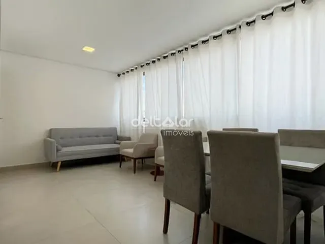Apartamento com 90m² 3 quartos e 2 banheiros, para alugar, no bairro Itapoã em Belo Horizonte