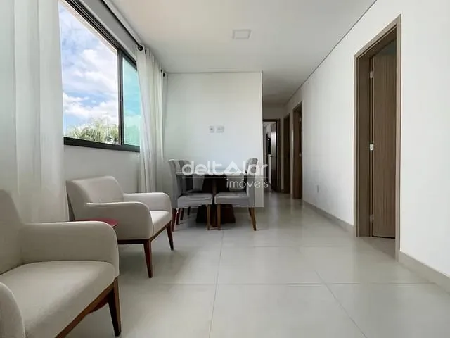 Apartamento com 90m² 3 quartos e 2 banheiros, para alugar, no bairro Itapoã em Belo Horizonte