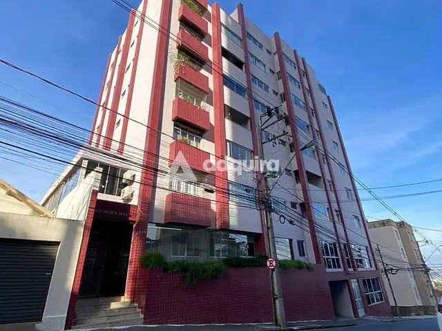 Apartamento 3 quartos e 2 banheiros, à venda, no bairro Centro em Ponta Grossa