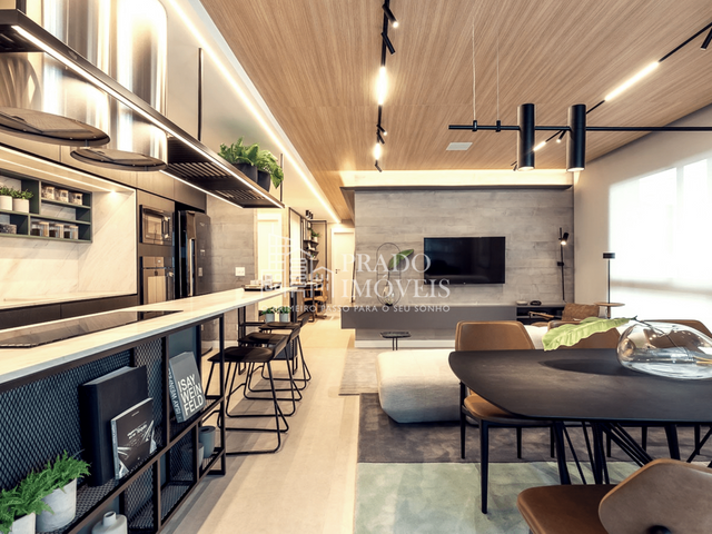 Apartamento 2 quartos e 2 banheiros, à venda, no bairro Ecoville em Curitiba