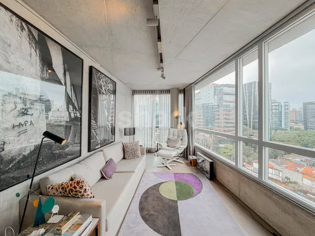 Apartamento com 116m² 1 quarto e 2 banheiros, à venda ou para alugar, no bairro Vila Olímpia em São Paulo