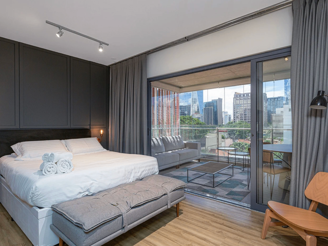 Apartamento com 49m² 1 quarto e 2 banheiros, à venda, no bairro Vila Nova Conceição em São Paulo
