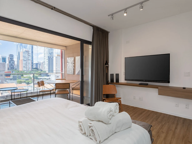 Apartamento com 49m² 1 quarto e 2 banheiros, à venda, no bairro Vila Nova Conceição em São Paulo