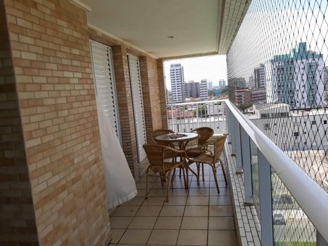 Apartamento 3 quartos e 4 banheiros, à venda, no bairro Mirim em Praia Grande
