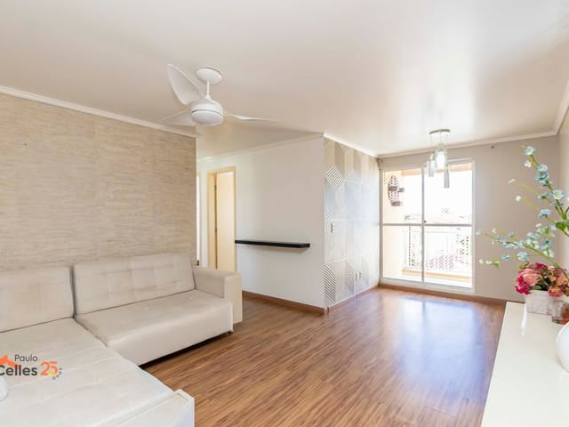 Apartamento 3 quartos e 2 banheiros, para alugar, no bairro Cidade Jardim em São José Dos Pinhais