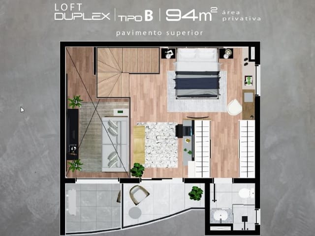 Foto do Apartamento - Apartamento com 1 dormitório à venda, 94 m² por R$ 900.000 - Jardim Aquarius - São José dos Campos/SP | RUSSI IMÓVEIS