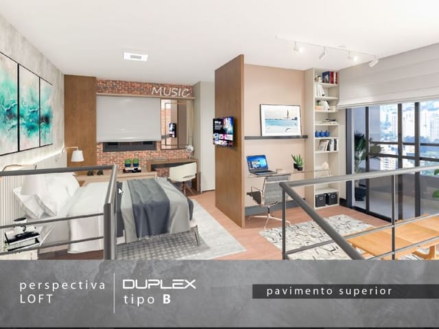 Foto do Apartamento - Apartamento com 1 dormitório à venda, 94 m² por R$ 900.000 - Jardim Aquarius - São José dos Campos/SP | RUSSI IMÓVEIS