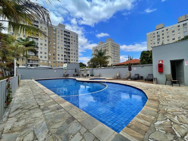 Foto do Apartamento - Apartamento para locação com 3 quartos (1 suíte), armários planejados, piscina, academia e uma vaga coberta, Candelária, Belo Horizonte, MG | Deltalar Imóveis