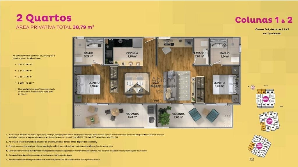 Apartamento à venda com 2 quartos, 76m² - Foto 22