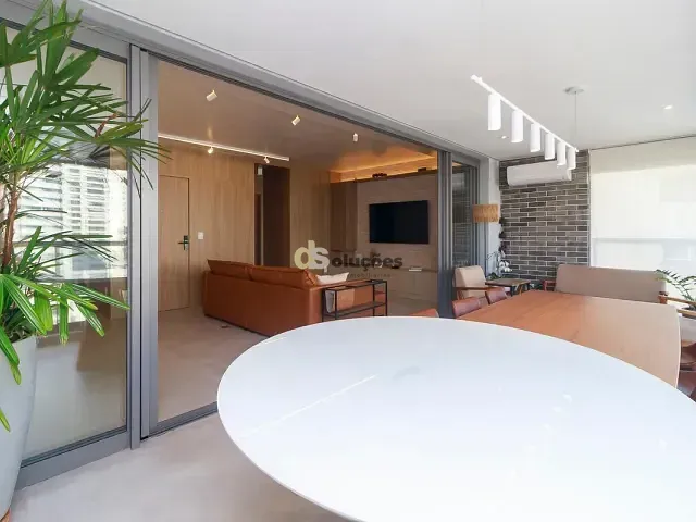 Apartamento 3 quartos e 5 banheiros, à venda ou para alugar, no bairro Brooklin Paulista em São Paulo
