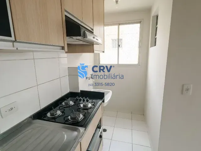 Apartamento com 45m² 2 quartos e 1 banheiro, à venda, no bairro Conjunto Habitacional José Garcia Molina em Londrina