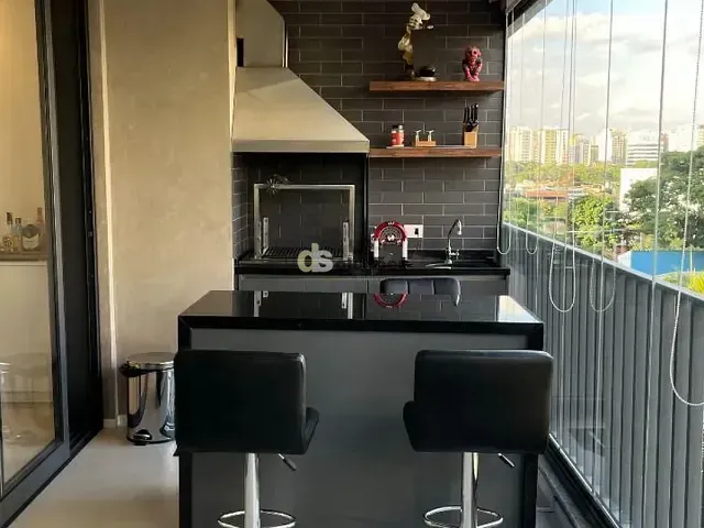 Apartamento 3 quartos e 4 banheiros, à venda, no bairro Brooklin Paulista em São Paulo
