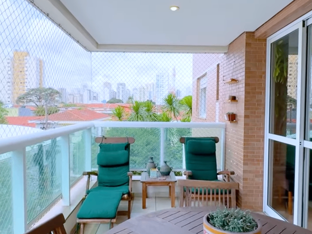Apartamento 3 quartos e 4 banheiros, à venda, no bairro Brooklin em São Paulo