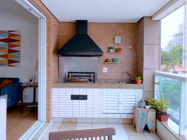 Apartamento 3 quartos e 4 banheiros, à venda, no bairro Brooklin em São Paulo
