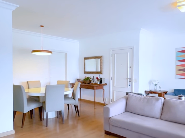 Apartamento 3 quartos e 4 banheiros, à venda, no bairro Brooklin em São Paulo