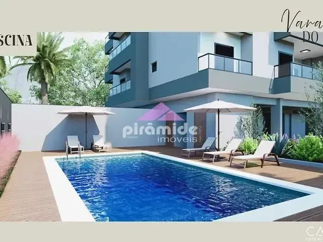 Apartamento com 61m² 2 quartos e 1 banheiro, à venda, no bairro Massaguaçu em Caraguatatuba