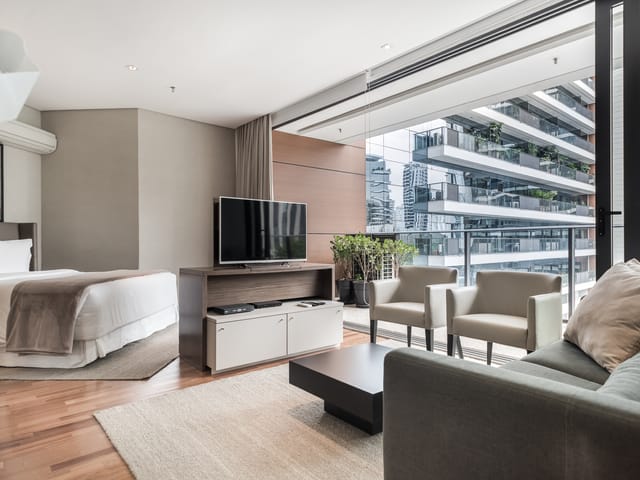 Apartamento com 66m² 1 quarto e 2 banheiros, à venda, no bairro Vila Olímpia em São Paulo