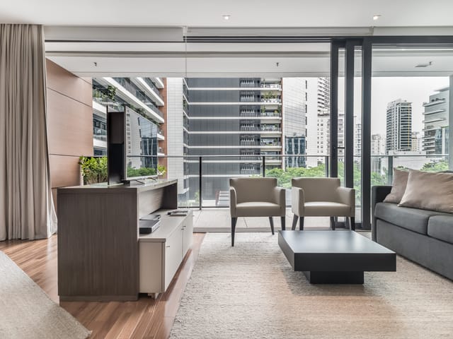 Apartamento com 66m² 1 quarto e 2 banheiros, à venda, no bairro Vila Olímpia em São Paulo