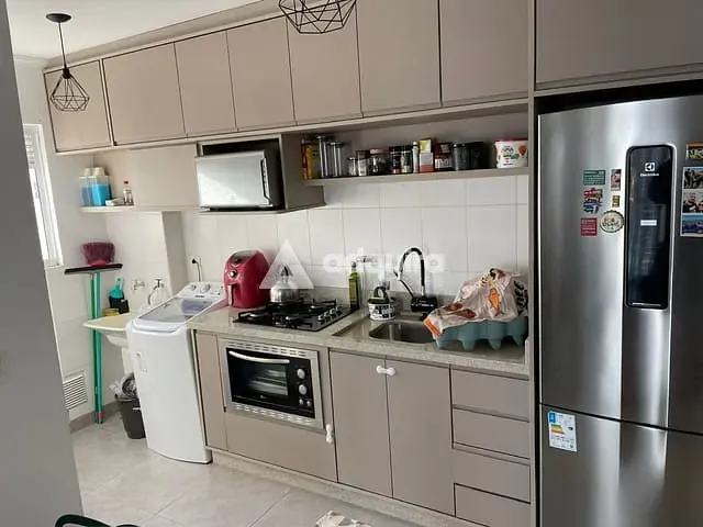 Apartamento com 65m² 3 quartos e 1 banheiro, à venda, no bairro Uvaranas em Ponta Grossa