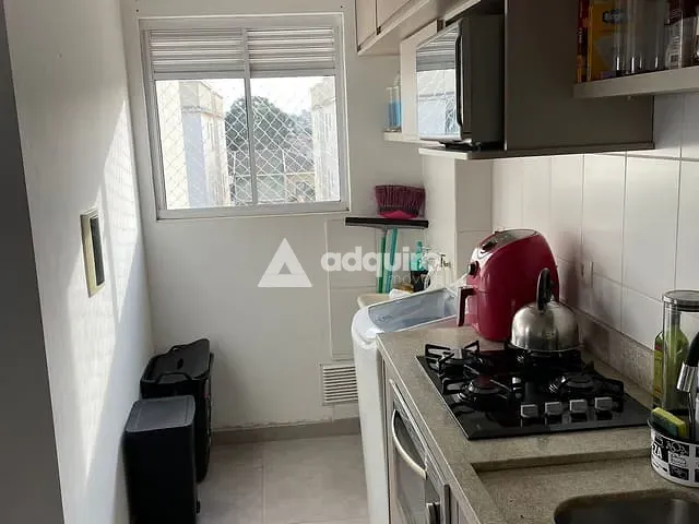 Apartamento com 65m² 3 quartos e 1 banheiro, à venda, no bairro Uvaranas em Ponta Grossa