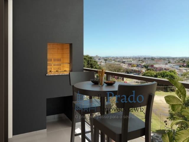 Apartamento 2 quartos e 2 banheiros, à venda, no bairro Hauer em Curitiba