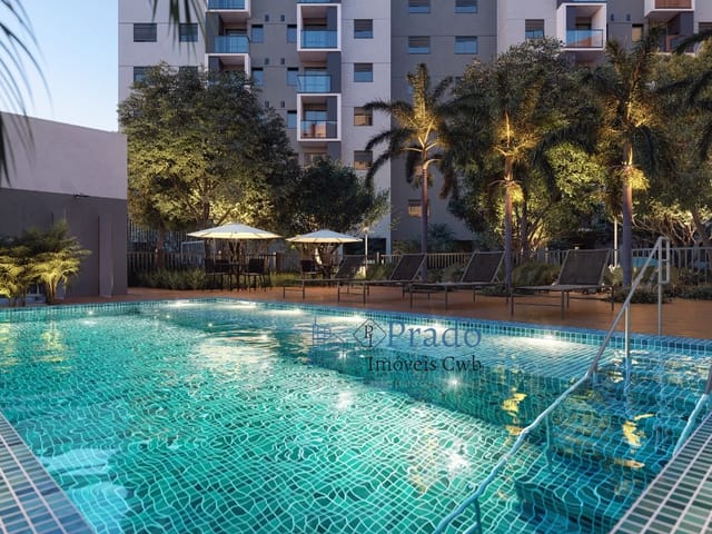 Apartamento 2 quartos e 2 banheiros, à venda, no bairro Hauer em Curitiba