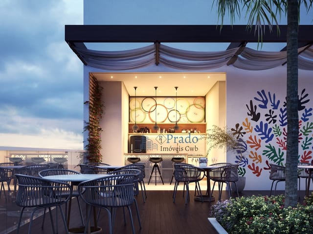 Apartamento com 106m² 2 quartos e 3 banheiros, à venda, no bairro Atiradores em Joinville