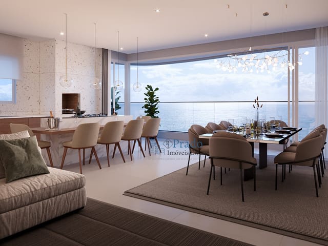 Apartamento 4 quartos e 5 banheiros, à venda, no bairro Praia Brava de Itajaí em Itajaí