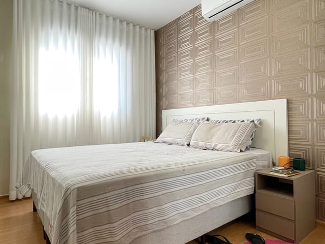 Foto do Apartamento - Apartamento Mobiliado  2 Quartos 1 vaga  com Lazer e Elevador no bairro  Planalto, Região da Pampulha | Deltalar Imóveis