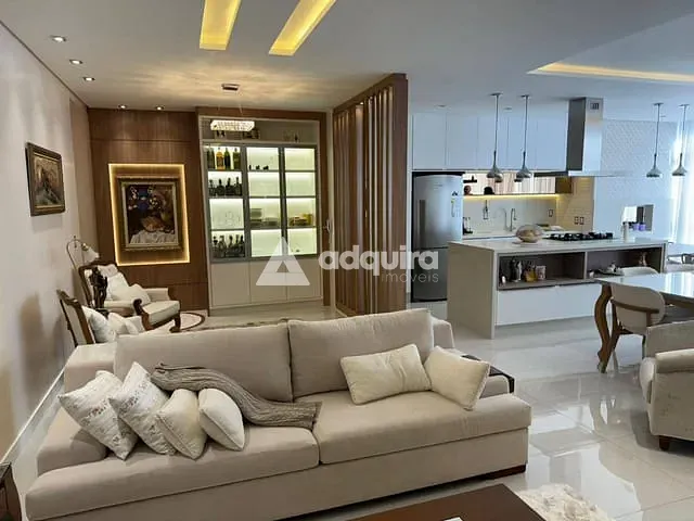 Apartamento com 262m² 3 quartos e 4 banheiros, à venda, no bairro Jardim Carvalho em Ponta Grossa