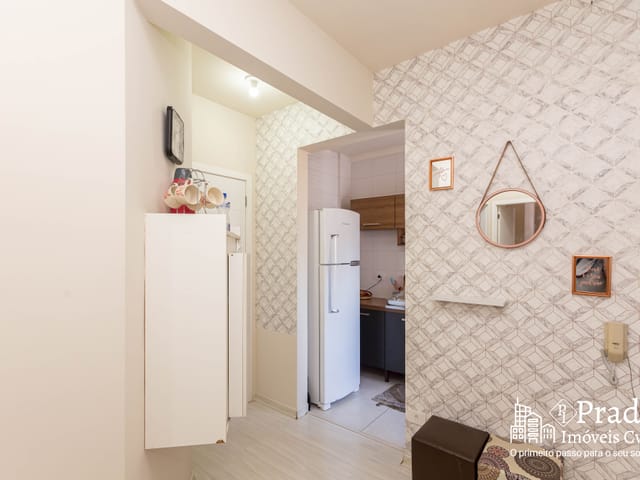 Apartamento 2 quartos e 1 banheiro, à venda, no bairro Centro em Curitiba