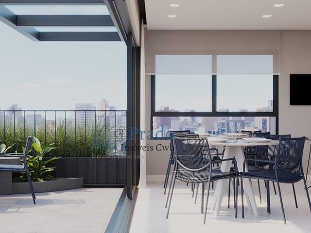 Apartamento 2 quartos e 2 banheiros, à venda, no bairro Alto da XV em Curitiba