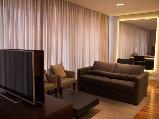 Apartamento com 68m² 1 quarto e 2 banheiros, para alugar, no bairro Vila Olímpia em São Paulo