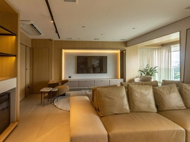 Apartamento com 153m² 3 quartos e 4 banheiros, à venda ou para alugar, no bairro Indianópolis em São Paulo