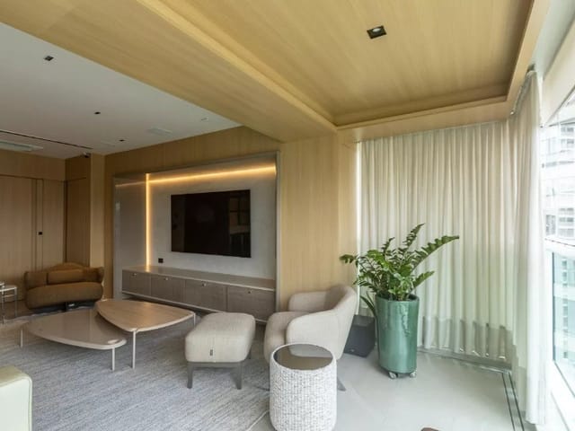 Apartamento com 153m² 3 quartos e 4 banheiros, à venda ou para alugar, no bairro Indianópolis em São Paulo