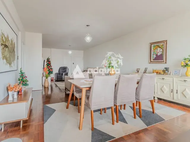 Apartamento com 155m² 3 quartos e 4 banheiros, à venda, no bairro Centro em Ponta Grossa