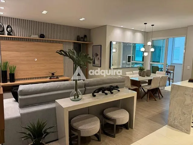 Apartamento com 153m² 2 quartos e 2 banheiros, à venda, no bairro Centro em Ponta Grossa