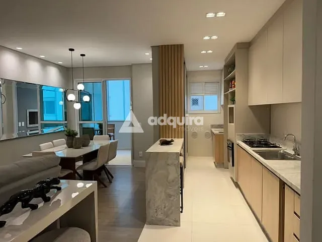 Apartamento com 153m² 2 quartos e 2 banheiros, à venda, no bairro Centro em Ponta Grossa